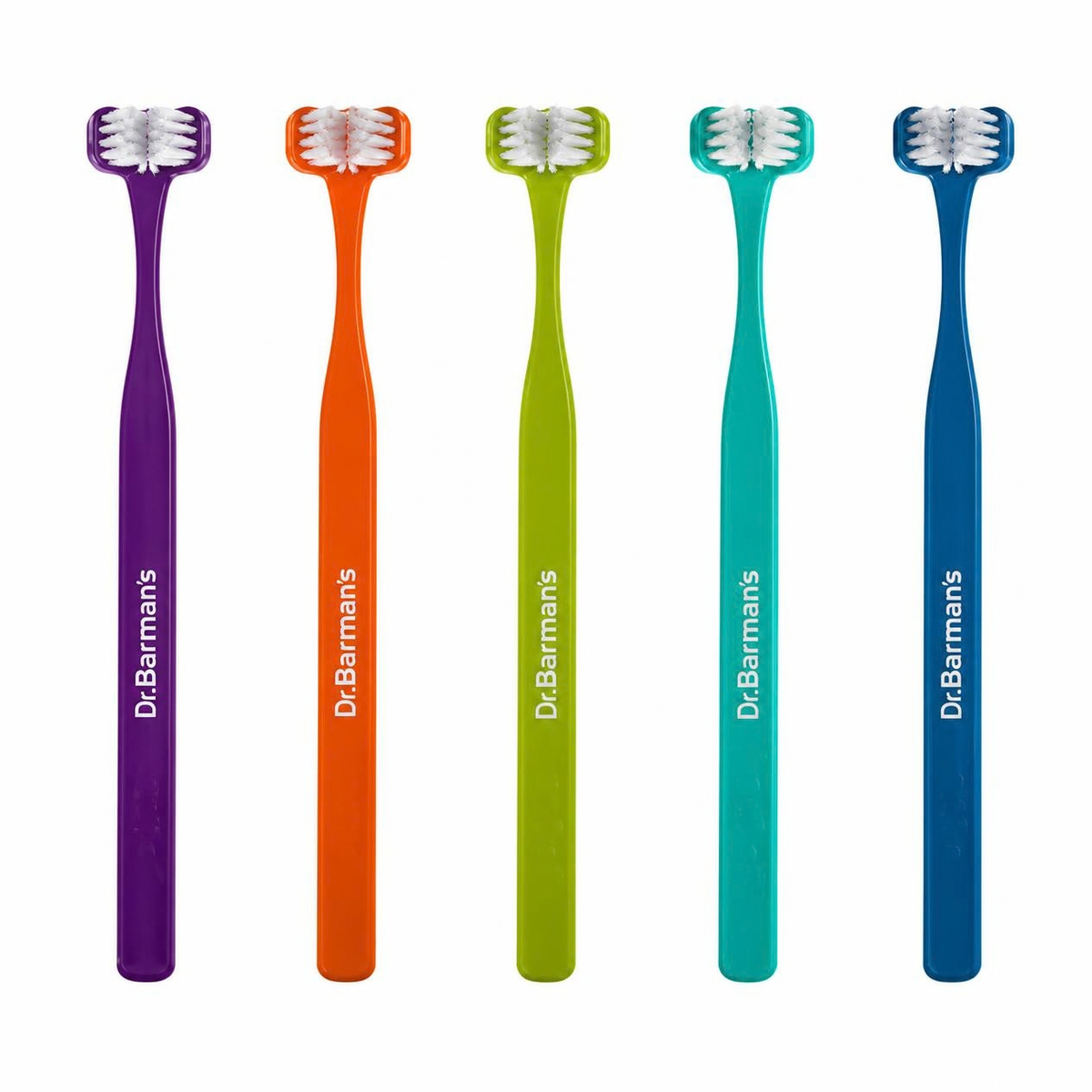 Dr Barman's Triple-Sided Toothbrush