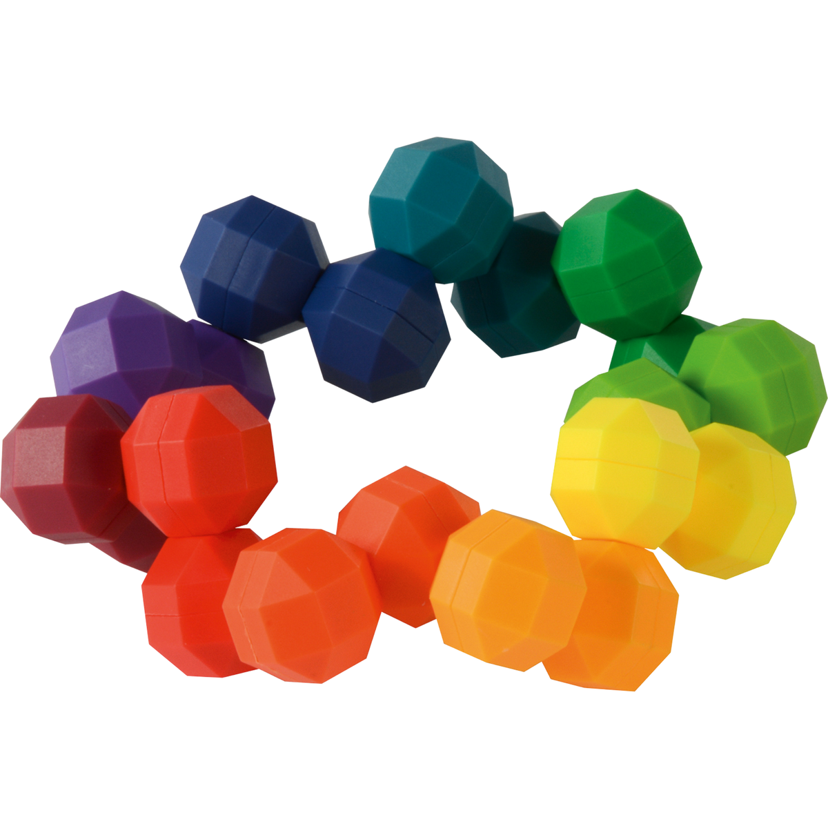 Rainbow Puzzle Ball
